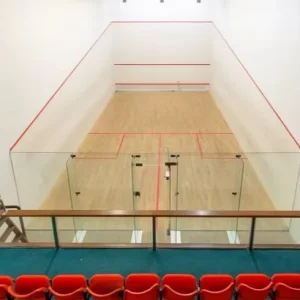 Sports Equipment Portable Squash Court With Sport Flooring Wood Floor