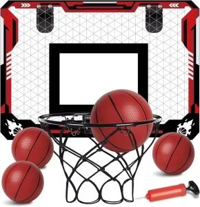 Sports Mini Basketball Hoops Indoor Over the Door Mini Hoop Over the Door Basketball Basketball Accessory for Kids and Adults