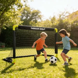 Sports Portable Foldable Soccer Goal Sets 1 Portable Football Goal Toys Portable Soccer Goal for Children Kids Sports Toy