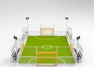 Sports Soccer Field Customized Soccer Pitch Football Cage Indoor Football Court Factory Customize Size
