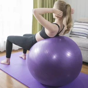 Sports Yoga Balls Bola Pilates Fitness Gym Balance Exercise Pilates Workout Massage Ball 45cm 55cm 65cm 75cm