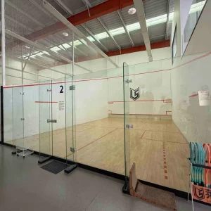 Squash Court Wood Flooring Single Squash Court Double Squash Court Glass Stainless Steel Installation Available
