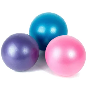 Stability Exercise Training Gym Anti Burst and Slip Resistant Mini Yoga Pilates Ball Small Yoga Ball 25cm With Custom Logo