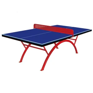 Standard 14mm SMC Non Movable Ping Pong Table All Weather Outdoor Table Tennis Table