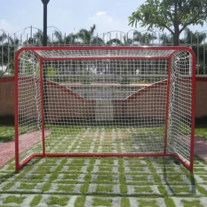 Standard Frame Portable 160*115CM Regulation Floorball Goal Metal Hockey Goal Net for Indoor Hockey Sport