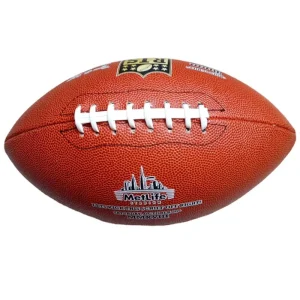 Standard Size American Football Leather Soccer Match Ball Outdoor Sports