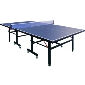 Standard Size Foldable Table Tennis Table Indoor Sports Game 15/18/25mm Table Ping Pong Table for Home School Training Club