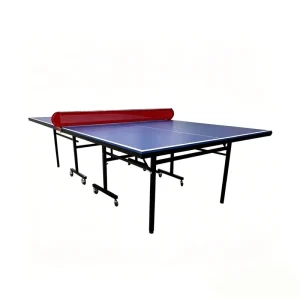 Standard Size Outdoor Movable SMC Table Tennis Table Waterproof Foldable Ping Pong Table With Wheels for Outdoor Entertainment