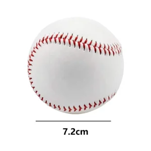 Standard Size Softball Baseball 12 Ball Pack Practice Training Pitching Throwing Baseballs for Kids
