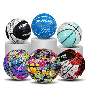 Standard Sizes 3 7 Eco friendly Outdoor Basketball Ball Free Pin Net Pump Rubber Material 620 650g R5001 Model