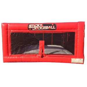 Sticky Dodgeball Arena Inflatable Sticky Dodgeball Carnival Game Sticky Inflatable Dodge Ball Arena