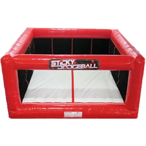 Sticky Inflatable Dodge Ball Arena Adults and Kids Inflatable Twist Game 2 in 1