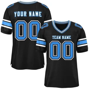 Stitched Name Number Retro American Polyester Printed Short Sleeve Practice Football Wear Unisex USA Team Rugby Shirts