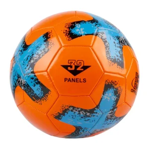 Stock Sports Soccer Ball Size 5 Shin PVC Material 260-280g Weight Customizable Brand Color Machine Stitched 1 Polyester