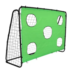Strength Factory Durable Soccer Goal Post Net Portable Soccer Goal With Shooting Target