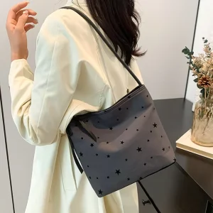 Stylish Underarm Bucket Bag With Bow Detail and Crossbody Strap for Women for Work and Casual Wear Oem