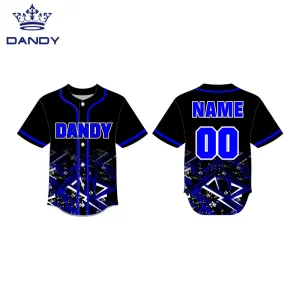 Sublimated Print Rhinestone Cheer Shirt Baseball Jersey Cheerleading Outfits Custom Girls