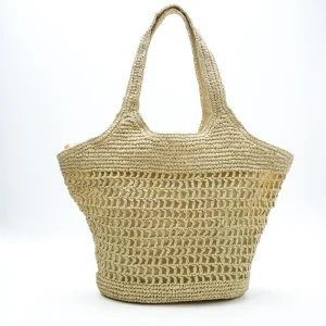 Summer Knitting Bags Woven Texture Light Chic Beach Daily Shoulder Bag