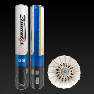 Super Class Goose Feather Badminton Shuttlecock Tournament Level Grade For Professional Player Training