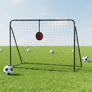 Super Strong Steel Football Goal Soccer Goal for Soccer 213X152cm