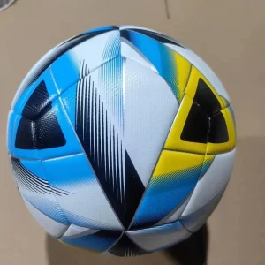Superior Soccer Ball Football Thickened PU Thermal Bonded Leather 12 Panel Durable Size 5 Manufacturer OEM Logo Custom