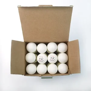 Supplier 60 Pcs Eco-friendly Ping Pong Table Tennis Balls New ABS Material Inflammable Ping Pong Balls