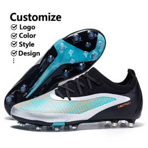 Supplier Customize Professional Fashion Training Soccer Shoes Outdoor Soccer Cleats