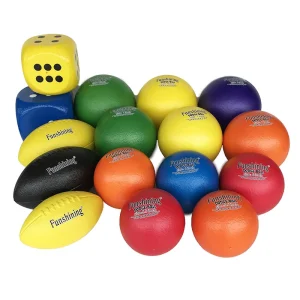 Syh285 Custom Logo Soft Sponge Playground Ball 6 Inch 7 Inch Dodgeball PU Skin & Coating Foam Dodgeballs for Kids Play