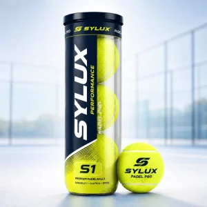 Sylux 65mm Professional Padel Balls 10% 20% Wool Durable Eco Friendly Portable High Bounce Customizable Color Logo Tennis Balls