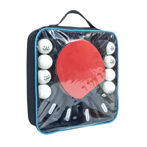 TPR Handle Table Tennis Racket Training Ping Pong Paddle for 4 Player