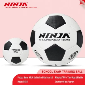 TPU Leather Size 5 Eco Friendly Soccer Ball for Indoor Outdoor Match Training Machine Stitched for Clubs Teams Sports