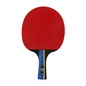 Table Tennis Bat Single Training Competition Horizontal Straight Bat Student Five-layer Pure Wood Anti-spin Rubber