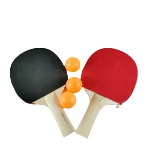 Table Tennis Paddles with Ball