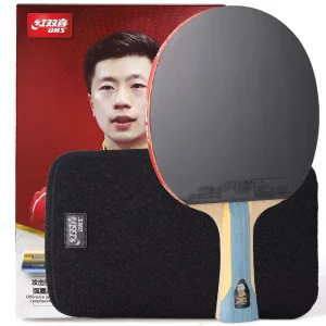 Table Tennis Racket 6-star Long Rubber Professional Straight Horizontal PingPong Racket Table Tennis Bats