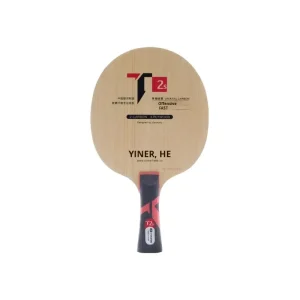 Table Tennis Racket Hinoki Wood Carbon 7 Ply Pimples Rubber Combination Series T1S T2S T8S T5S Ping Pong Blade Horizontal