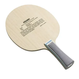 Table Tennis Racket Offensive Shakehand Full Wood Plus Carbon Fiber Made Flared Straight