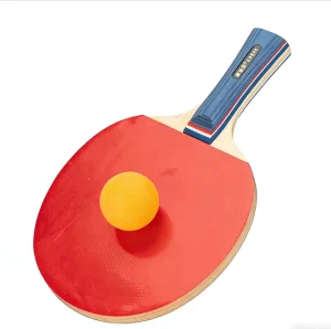 Table Tennis Rackets Set with Balls and Storage Case for Indoor Outdoor Use