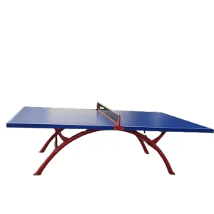 Table Tennis Table Set 15mm SMC Top Metal Frame Eco Friendly Durable for Outdoor Competition