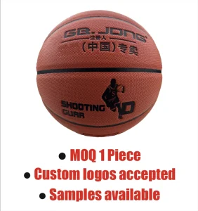Team Custom AOYUN Basketball Durable for School Training & Games Size 7 PU Leather Microfiber Cover Low MOQ