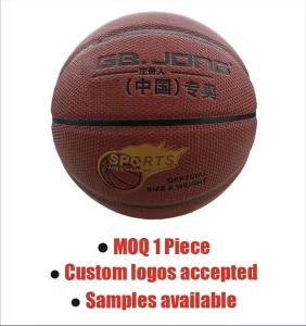 Team School Custom PU Basketball Orders High Intensity Training Official Games Size 7 Durable Low MOQ Bulk Price