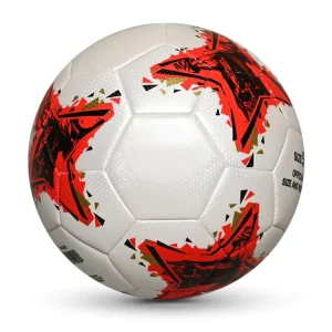 Team Size 5 Football Ball Customized Logo Soccer Ball with Mesh Pattern TPU Leather for Training Promotional Use