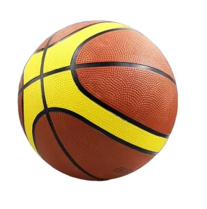 Team Training Indoor Outdoor Size 7 Ballon De Basket Ball 12 Panels Design Custom Logo Rubber Basketball Ball