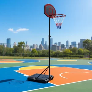 Teenager Basketball Stand Portable Basketball Hoop Outdoor Professional Basketball Goal