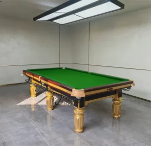 Tengbo Chinese 8 Ball Pool Table Indoor Commercial Use Customizable Sizes Billiards Table