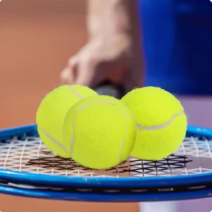 Tennis Durable Eco Friendly & Portable 55g Weight 64mm Diameter Bounce Height 135 145cm Training