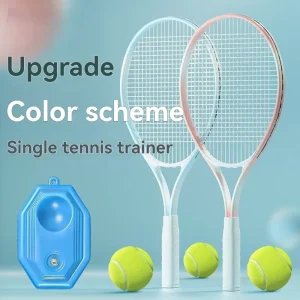 Tennis Rackets for Beginners Durable Carbon Aluminum Composite Tennis Racket Non slip Durable Tennis Racket
