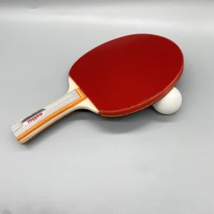 Tennis Table Ping Pong Table Tennis Rackets Customized Wood logo Style Rubber Table Tennis Balls