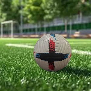 Textured PU Machine Stitched Football Custom Match Football Soccer Ball Size 5 for Match