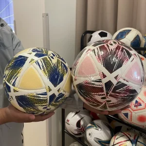 Thermal Bonded Diamond PU20 Professional Athlete Competition Soccer Ball Size 5 Indoor Outdoor Use Durable Eco Friendly WELLMAN
