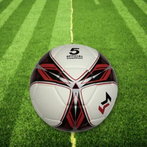 Thermal Bonded Durable Soft Training Football Size 5 Customizable Colors Triple Color Diamond Texture PU Leather Team